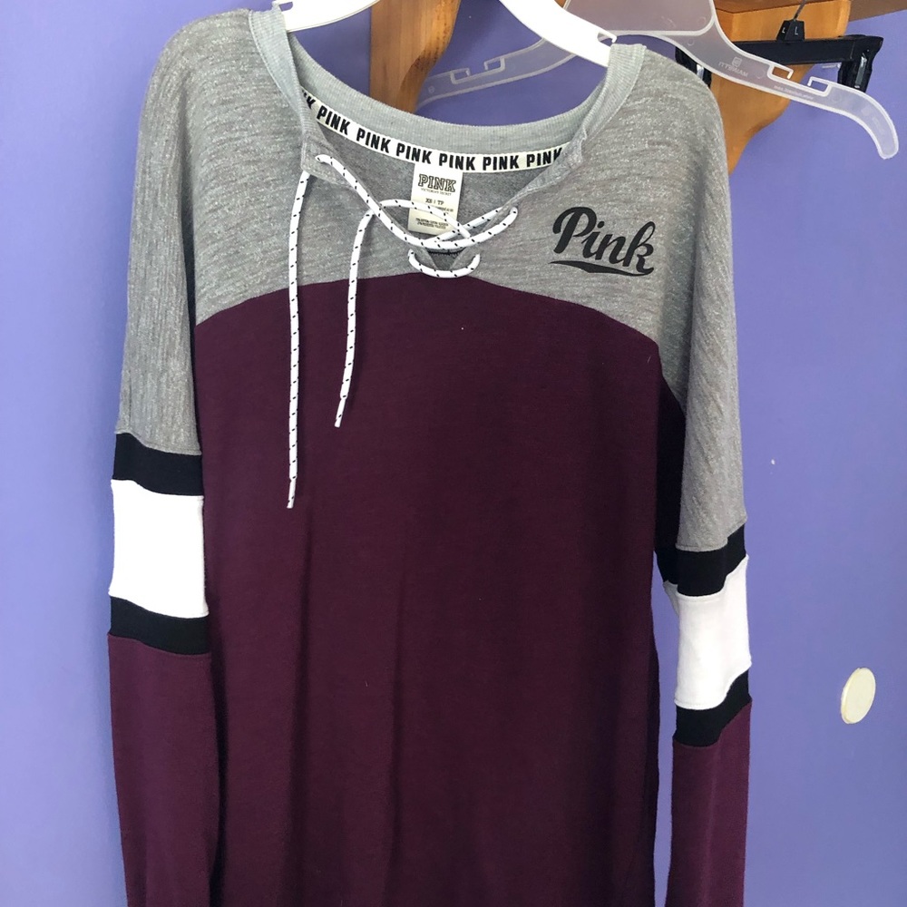 PINK long sleeved shirt